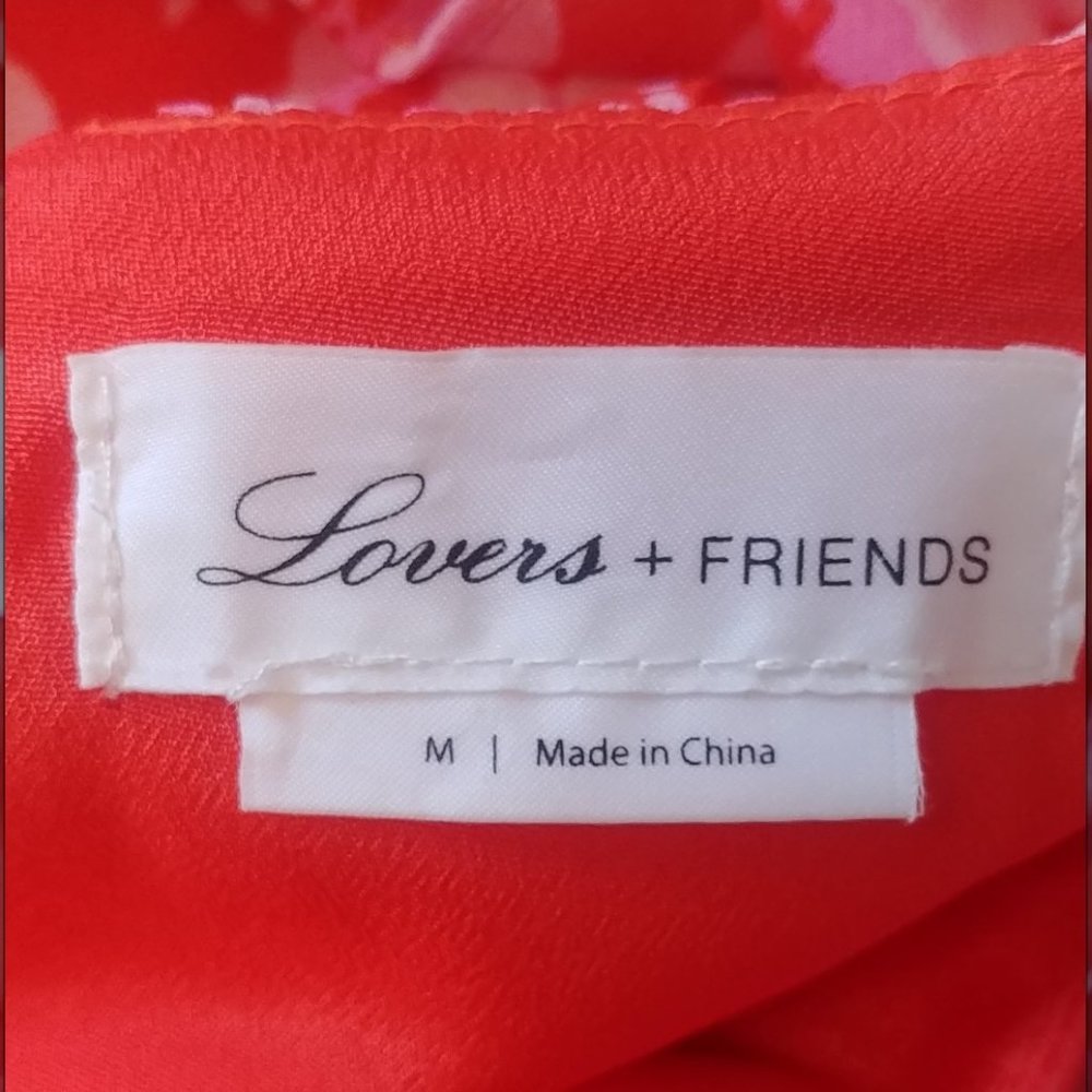Lovers + Friends Adley Dress in Valentine Print - Picture 3 of 6